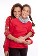 Mom and daughter
