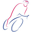 bicycle - racing bicycle - bike - cycling - cyclist
