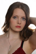 Junge Frau mit Make up