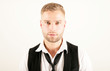 attraktives männliches Model im Portrait