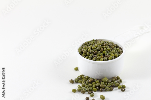 Photo: green beans and measuring cup green beans and measuring cup