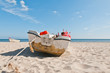Foto: Fischerboot Sandstrand Fischerboot Sandstrand
