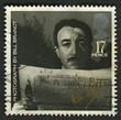Postage stamp.