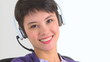 Chinese woman telemarketer