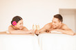 couple in spa