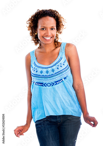 Photo: Black woman having fun Black woman having fun