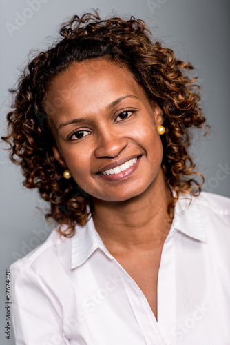 Photo: Happy African American woman Happy African American woman