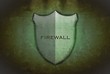 Firewall green shield.