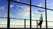 Businesswoman at airport