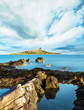 The coast of Sicily and the Isle of females