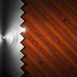 Wooden and Metallic Background - Concept of Carpentry