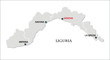 Vektor: Liguria Italia Liguria Italia
