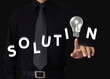 idea or innovation change problem to solution concept