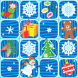 Seamless Christmas or New Year background