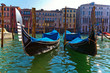 Gondeln auf dem Canale Grande