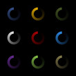 Images de chargement - pack no1 - noir