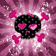 cute girlish skull