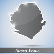 shiny icon in form of Sierra Leone