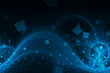 Abstract techno background