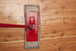 Red dwile and dirt floor