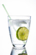 water glass and lime