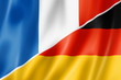 France and Germany flag