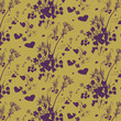 Flowers are splash. Pattern.
