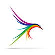 Vector: Vector Logo birds in flight Vector Logo birds in flight
