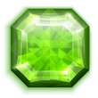 Asscher-cut emerald - eps10