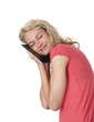 junge Frau mit tablet pc