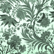 floral retro damask pattern