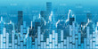 Financial market charts, quotes & analysis. Seamless border.