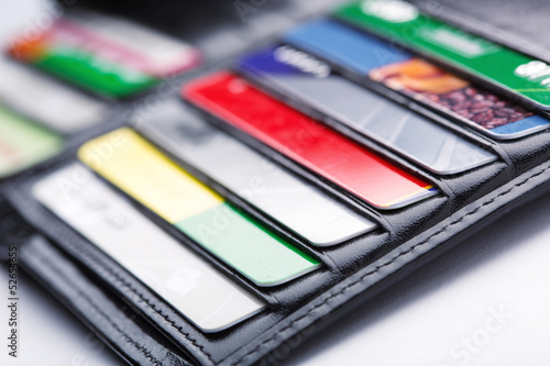 Photo: Wallet with cards Wallet with cards