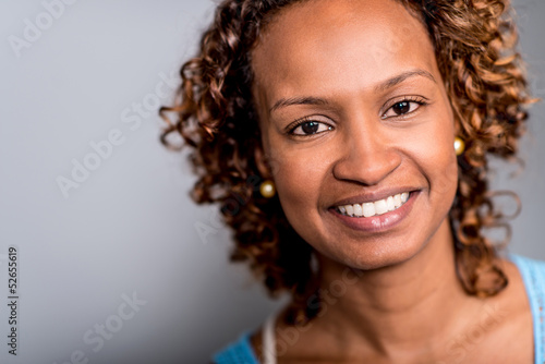 Photo: Happy African American woman Happy African American woman