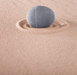 zen meditation stone