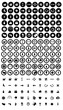Vector set of icons for web or print