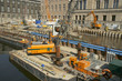 Wasserbauarbeiten beim Pergamonmuseum