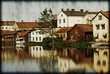 City reflection