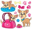 Cute dog theme image 1