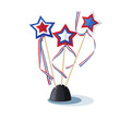 Image of American stars on the stand.