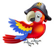 Vektor: Pirate Parrot Pirate Parrot