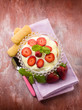 strawberry tiramisu dessert