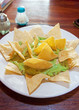 Mexican Guacamole with tacos