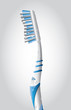 Toothbrush With Water Droplets