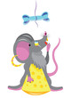 Hungry mouse.