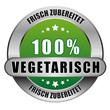 5 Star Button grün 100% VEGETARISCH FZ FZ