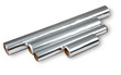 Aluminum foil for cooking and storing food, four rolls.
