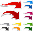 Paper arrows.