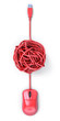 Mouse with knotted cable