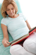 Reading woman
